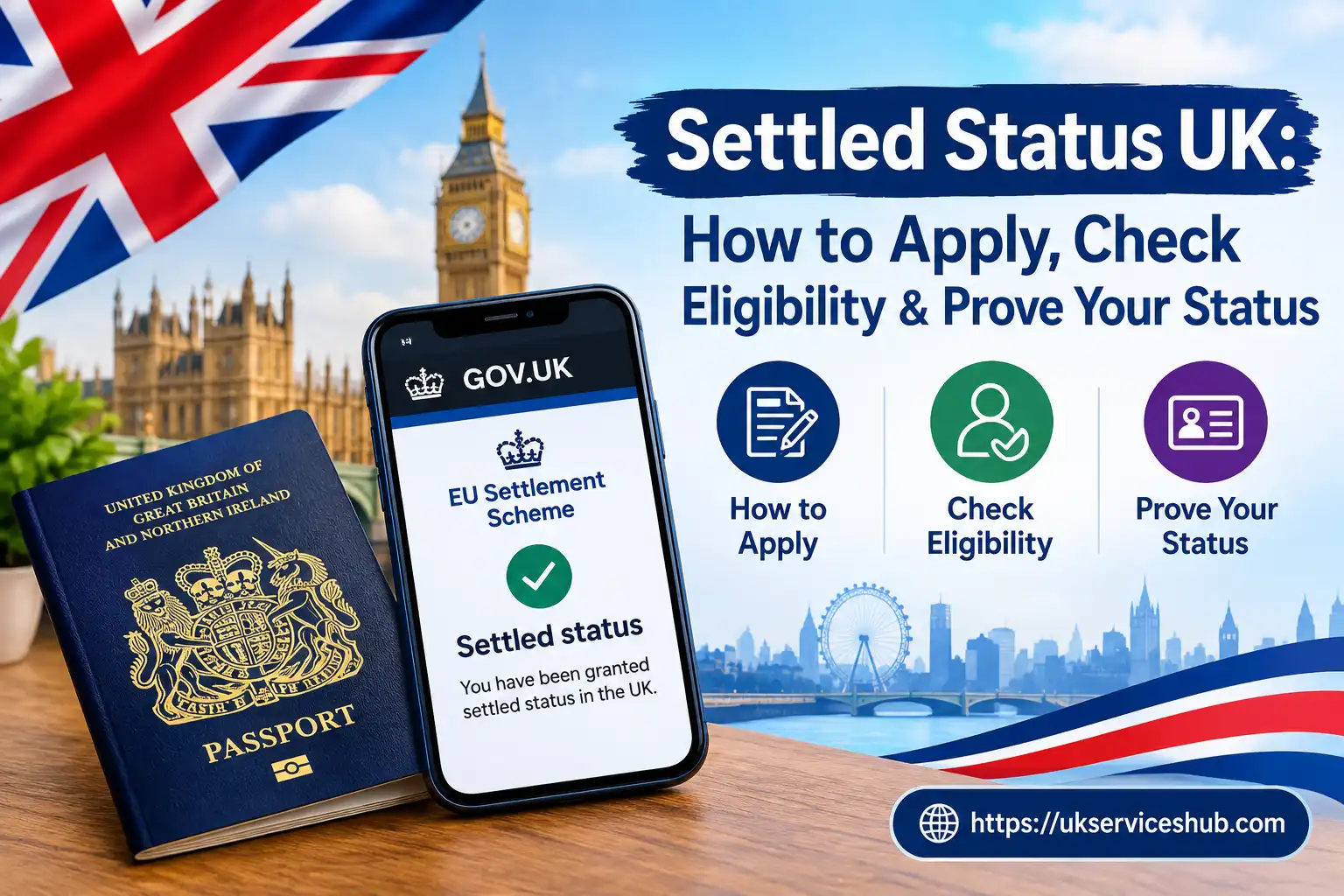 Settled Status UK application, eligibility check and proof of status guide