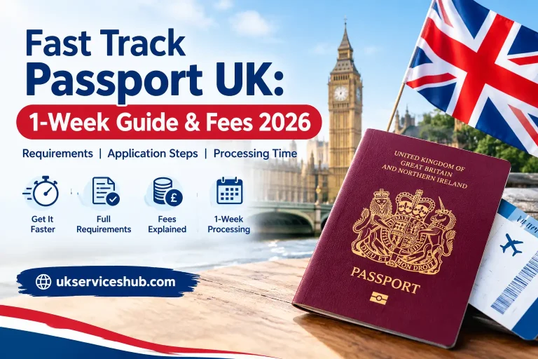 Fast Track Passport UK: 1-Week Guide & Fees 2026